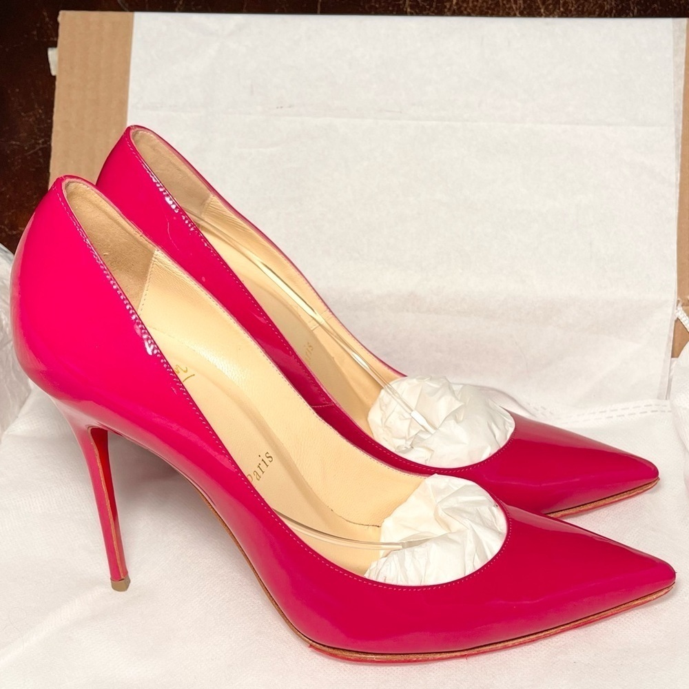 Christian Louboutin Women's Pink Pumps - Picture 7 of 10